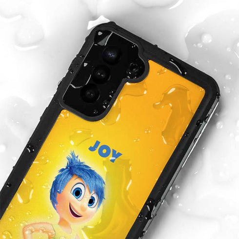 Disney Inside Out Joy Portrait Galaxy S24 Plus Waterproof Case